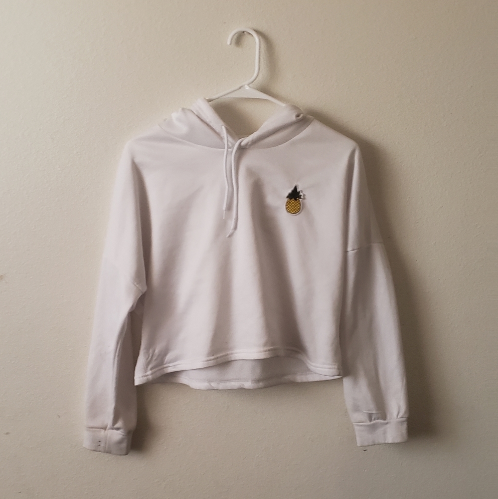Crop top hoodie